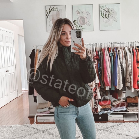 Quilted Packable Puffer Jacket 